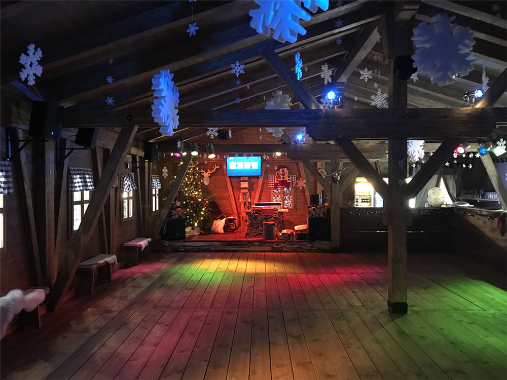 Winterhütten Nürnberg Festinstallation