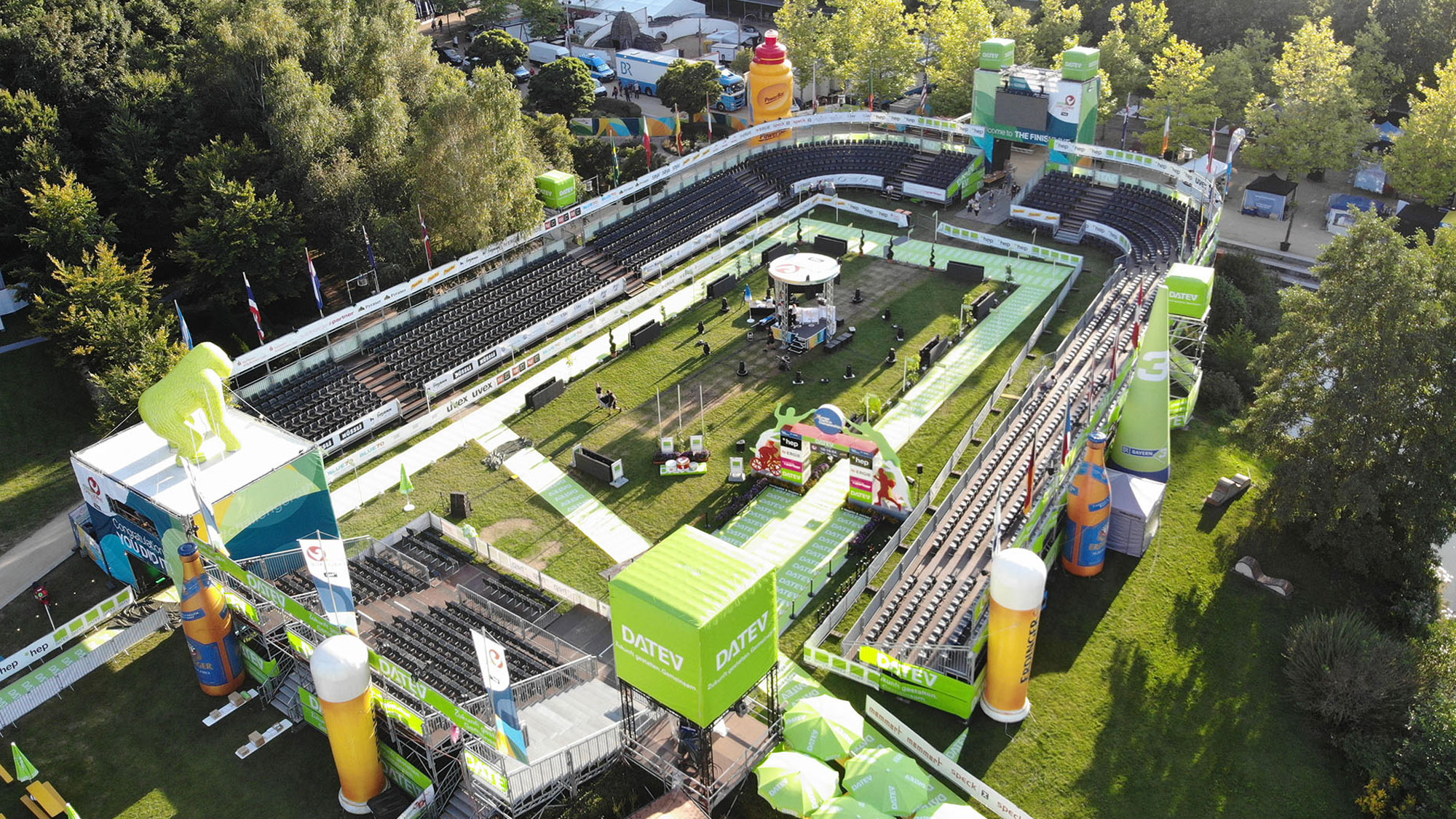 Challenge Roth Stadion Veranstaltungstechnik