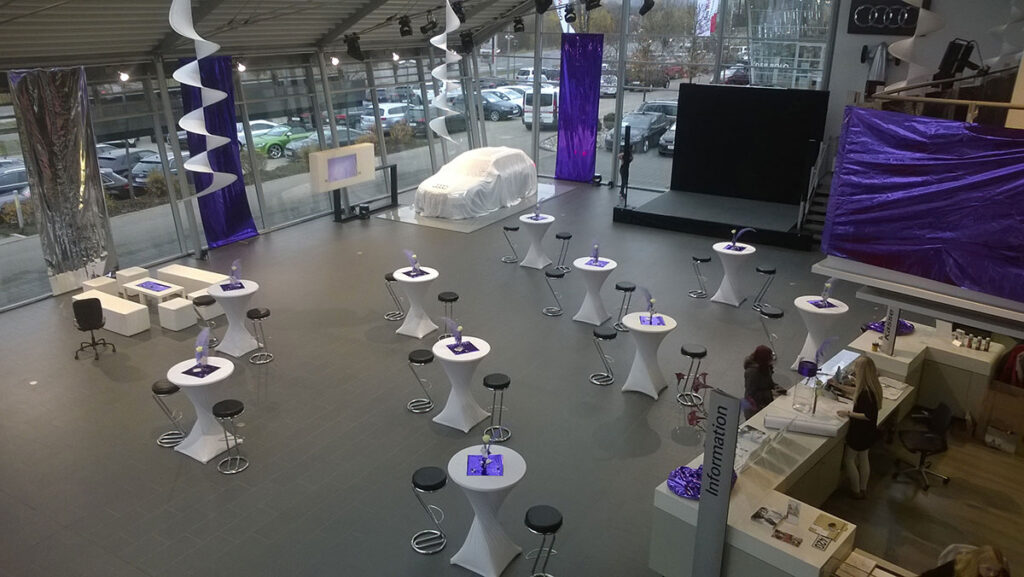 Veranstaltungstechnik Produktpräsentation